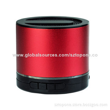 Mini speaker, supports TF card, USB flash and FM radio